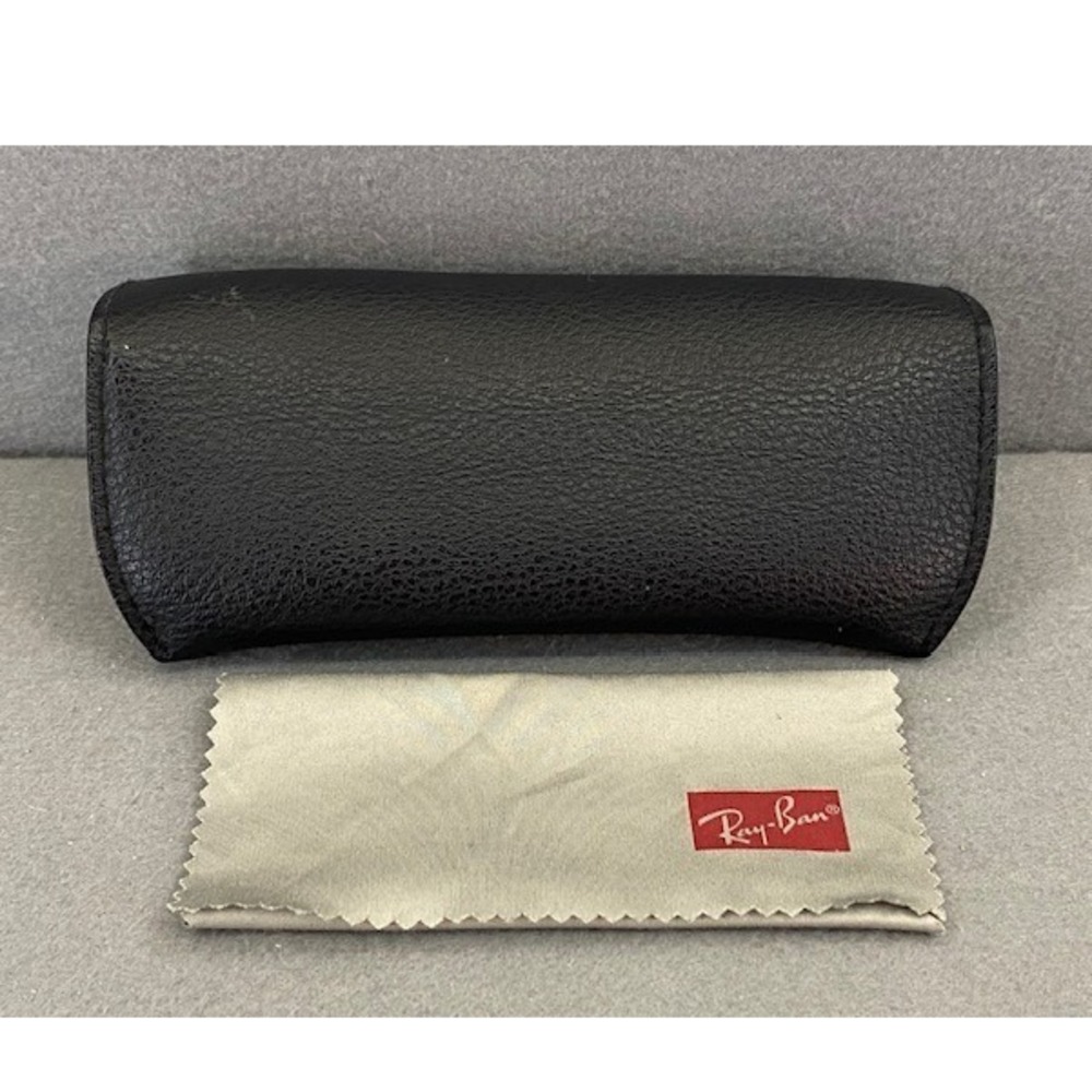Ray Ban Universal Black Medium Sunglass Case Microfiber Cleaning Cloth - Picture 3 of 8